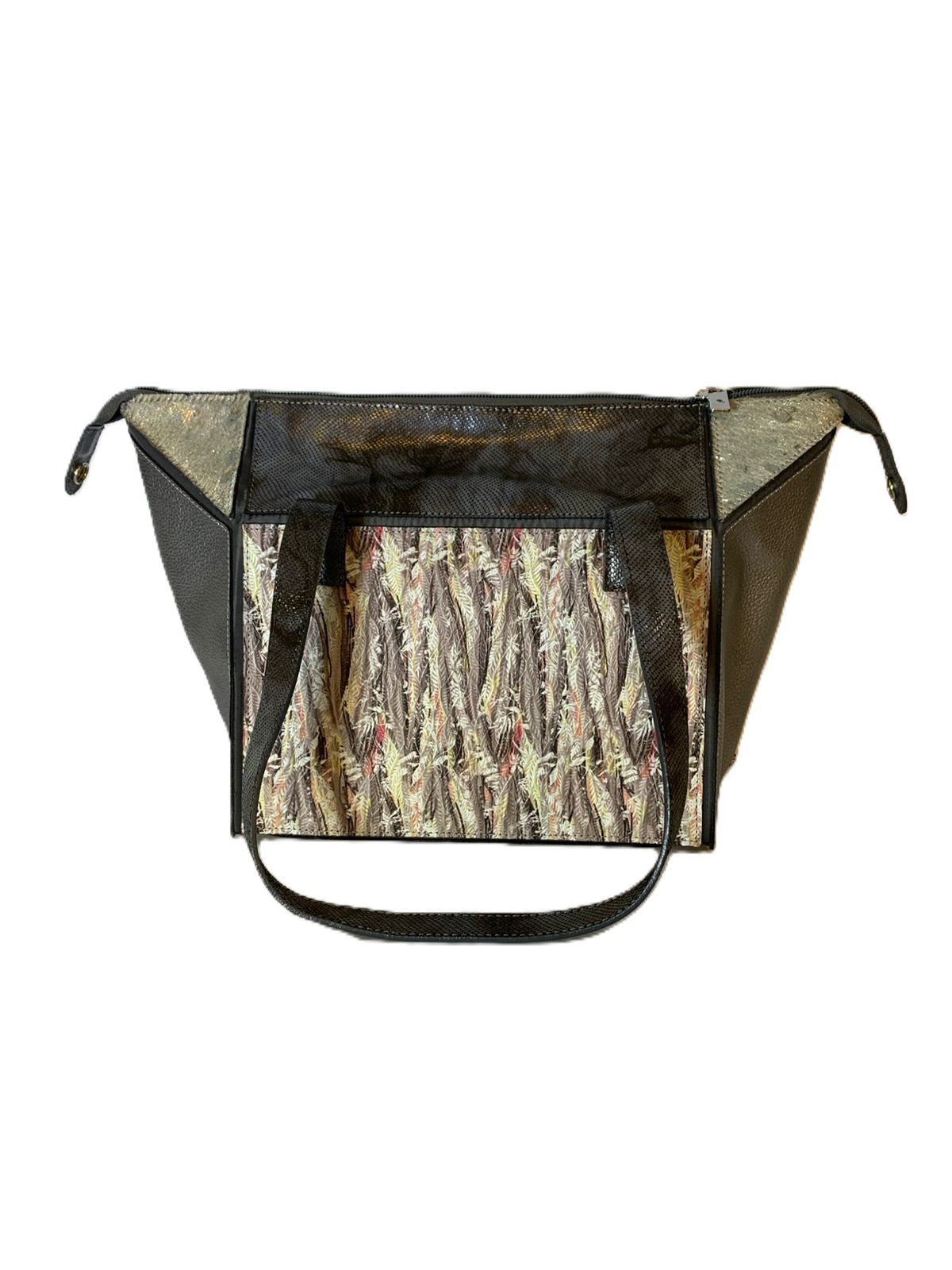 Bolso de cuero con diseño artístico: edición limitada