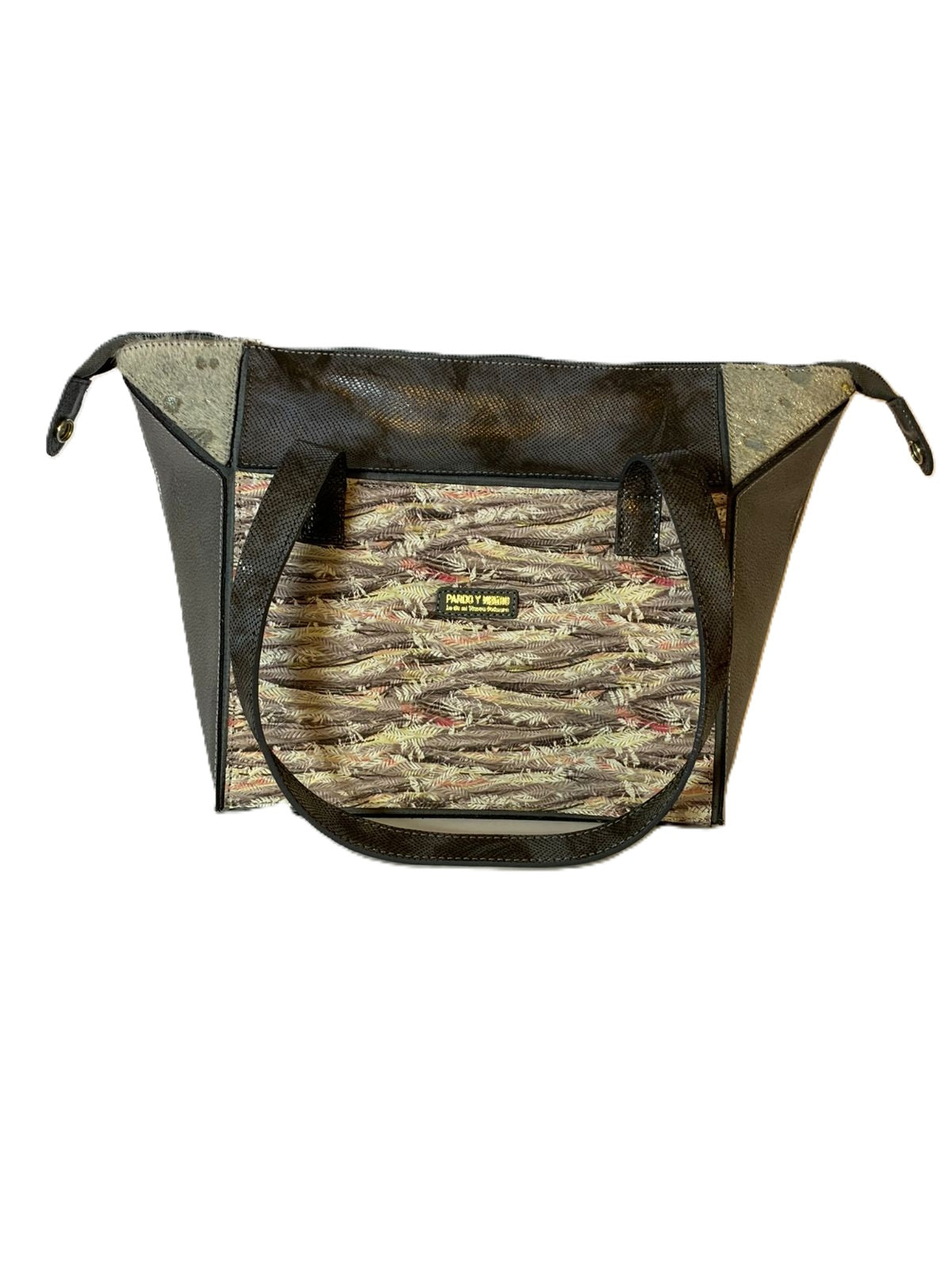 Bolso de cuero con diseño artístico: edición limitada