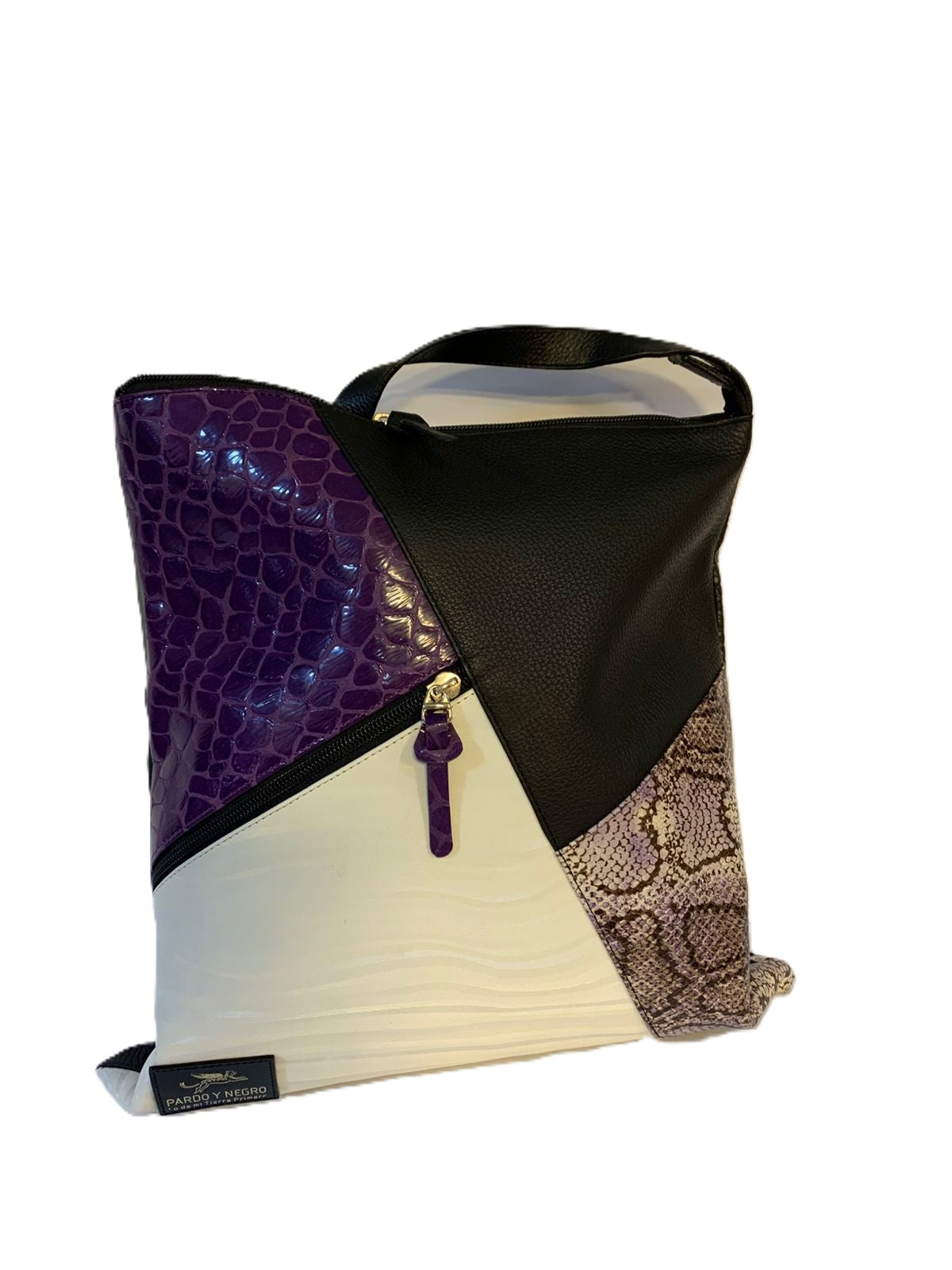 Cartera combinada Texturas